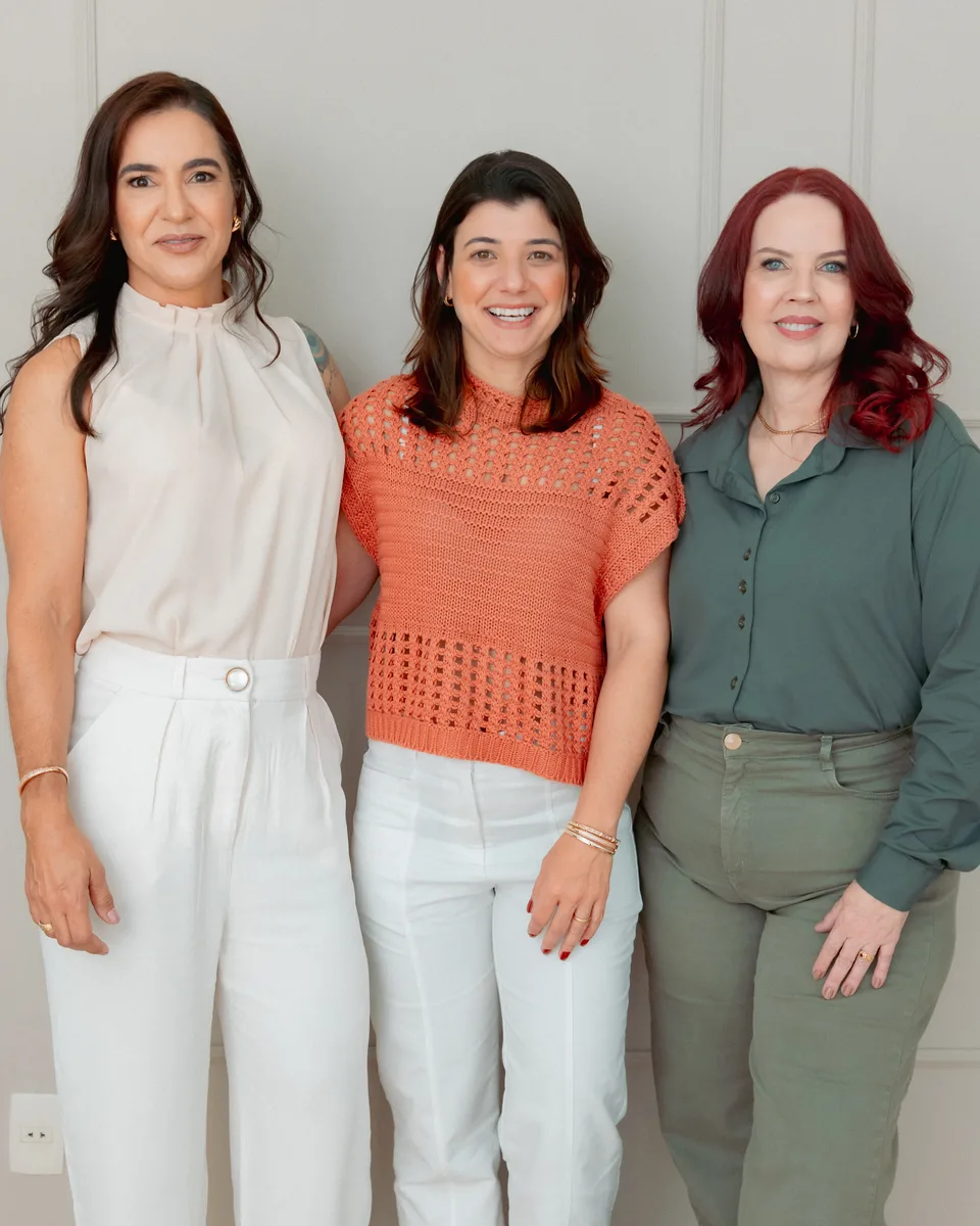 Patrícia Ferro e Arianne Ferreira, clientes da Criativa
